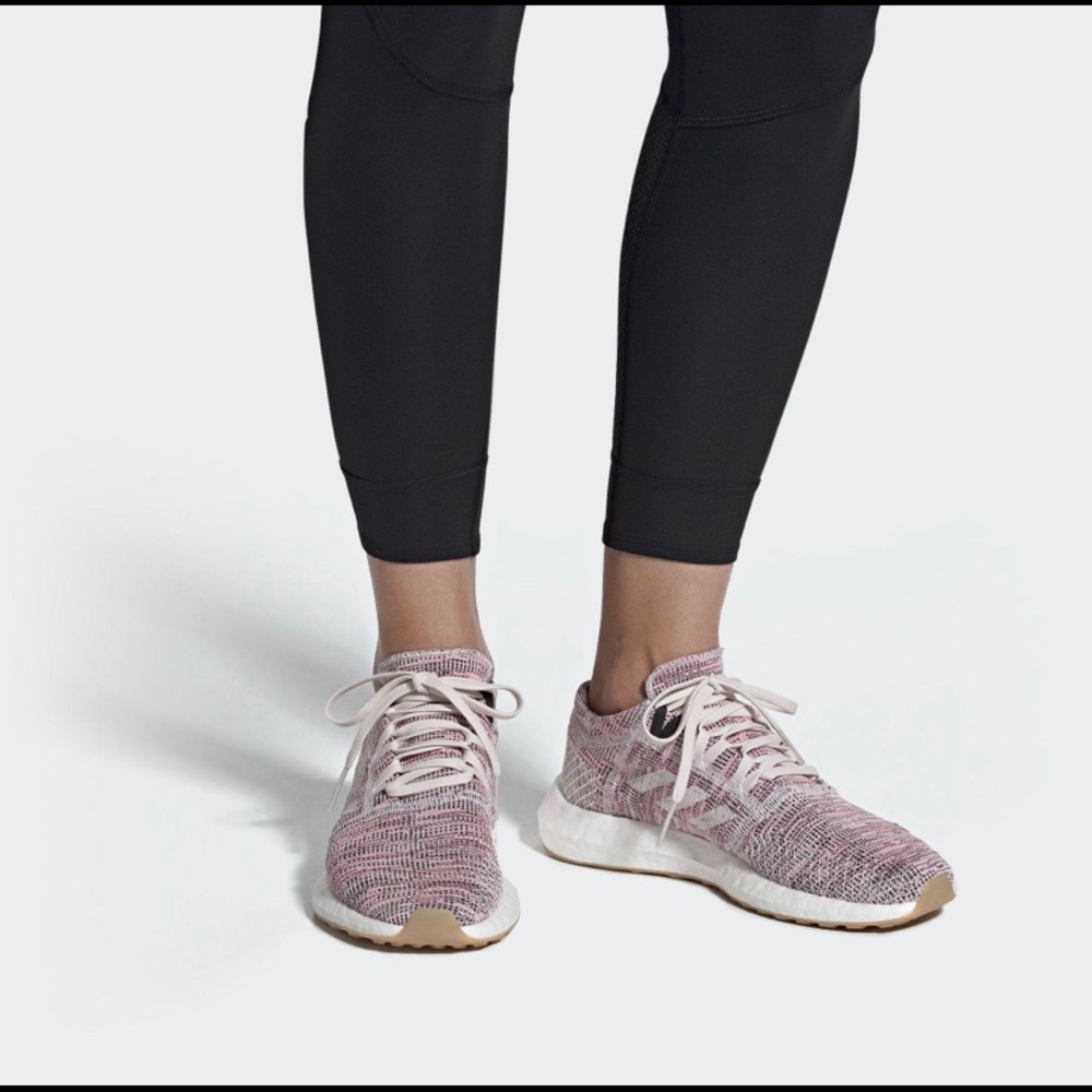 Adidas PureBOOST Go Orchid Tint Running Gum Bottom